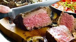 Juicy Steak Stock Footage