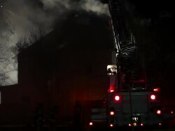 smoking house Stock Footage