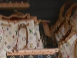 The Brooklyn Museum and Louis Vuitton Honor Japanese Artist Takashi Murakami Stock Footage