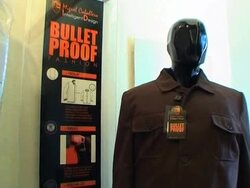 CLEAN: Flak jackets hit the catwalk News Clip