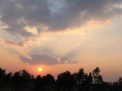 Sunset Timelapse Stock Footage