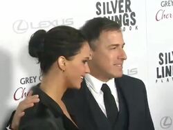 Jennifer Lawrence, David O. Russell at Silver Linings Playbook Los Angeles Premiere on 11/19/2012 in Beverly Hills, CA.(Footage by WireImage Video/Getty Images Entertainment Video) Stock Footage