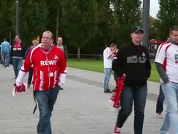 FC Koeln v 1. FC Kaiserslautern - Second Bundesliga Stock Footage