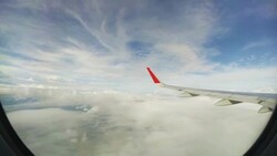 Fly above the clouds Stock Footage