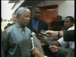 SOUTH AFRICA: NELSON MANDELA MEETS ZULU CHIEFS News Clip