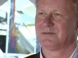 Stellan Skarsg_rd at the Moomins and the Comet Chase Launch: Cannes Film Festival 2010 at Cannes . (Footage by WireImage Video/GettyImages) Stock Footage