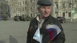 Reactions to results of referendum in Crimea with final count showing 97 percent back joining Russia Instructional Video