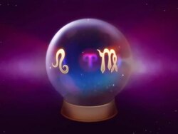 Zodiac - Star signs fortune told Stock Footage