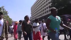 CLEAN : Kenyans protest against alleged rape at Nairobi hospital News Clip