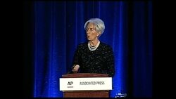4:3 IMF chief Christine Lagarde address to AP Annual Membership meeting News Clip