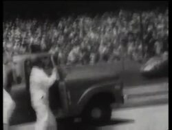 Indy 500, JFK News Clip