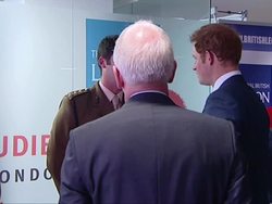 Prince Harry Meeting Guests At Imperial College News Clip