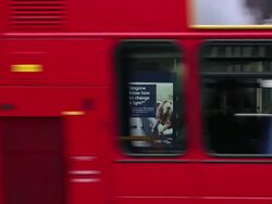 General Views Of Royal Bank Of Scotland Branch Stock Footage