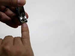 Nail Clippers Stock Footage