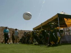 Tiger Jam X Golf Clinic Stock Footage