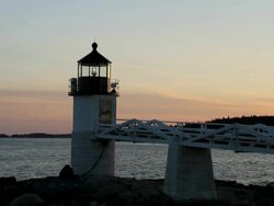 Marshall Point Lighthouse Stock Footage