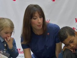 Samantha Cameron Attends Save the Children Event News Clip