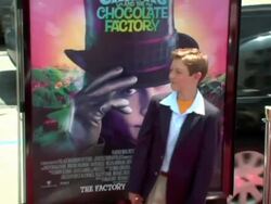 'Charlie and the Chocolate Factory' Premiere Stock Footage