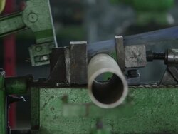 Cutting A Metal Object With Plasma Cutter - Stock Footage Stock Footage