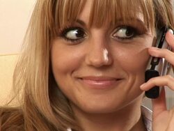 HD: On The Phone Stock Footage