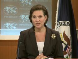 US State Reacts to Palestinian Statehood Stock Footage