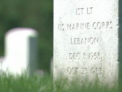Headstones at Arlington National Cemetery News Clip