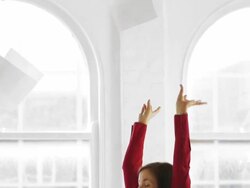 Office joy Stock Footage