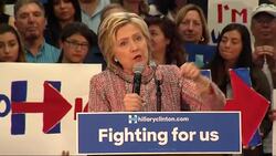 Clinton on Trump: this is not a reality TV show News Clip