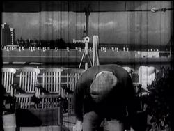 Old newsreel star, Mr George Bernard Shaw, presents himself in US interview. News Clip