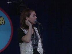 Mandy Moore In-Store Appearance In Celebration Of 'Amanda Leigh' CD Stock Footage