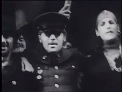 Yippies run 'Pigasus' for President Stock Footage