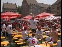 Supporters gather ahead of second Group B match News Clip