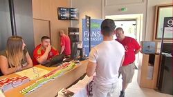 Welsh fans in Fans' Embassy News Clip