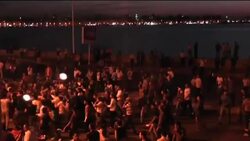 Christians protesting church attacks set upon by Muslims Instructional Video