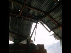 SYND 1-9-73  LANDSLIDE DEVASTATION IN CARACAS News Clip