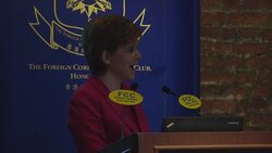 Scottish First Minister makes FCC address News Clip
