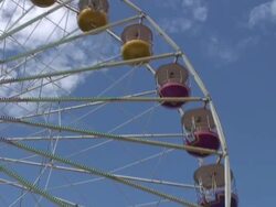 Ferris wheel Stock Footage