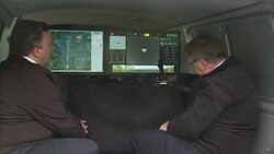 Anti drone radar device being demonstrated News Clip