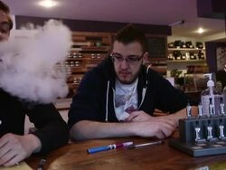 New E-Cigarette Regulations Go Into Effect In New York City And Chicago Stock Footage