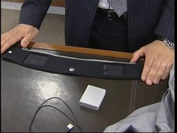 A solar powered jacket can recharge  electronic devices News Clip