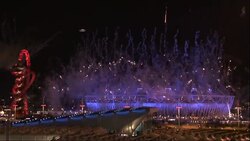 Spectacular fireworks display brings London 2012 ceremony to a close News Clip