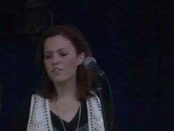 Mandy Moore In-Store Appearance In Celebration Of 'Amanda Leigh' CD Stock Footage