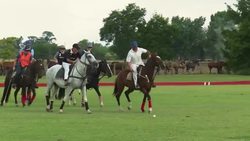 Tourists learn polo from the professionals News Clip