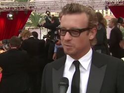 INTERVIEW: Simon Baker says it was a memorable week, on meeting his fans. On being excited for tonight,  Stock Footage