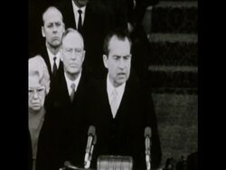 SYND 12 5 74 ARCHIVE / FILE FOOTAGE OF US PRESIDENT RICHARD NIXON News Clip