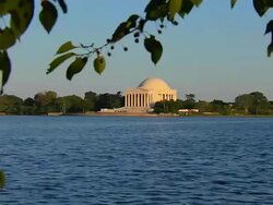 HD Jefferson Memorial_LS3 (1080/24P) Stock Footage
