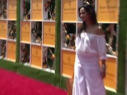 Padma Lakshmi at The Fifth Annual Veuve Clicquot Polo Classic Stock Footage