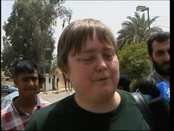 US troops and Iraq police surround politician's house News Clip