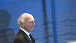 Larry David at the HBO's Post Emmy Awards Reception - Arrivals Stock Footage