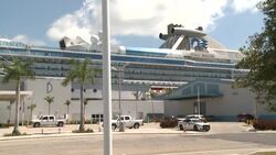 CLEAN : Cruise ship with two coronavirus dead aboard docks in Miami News Clip